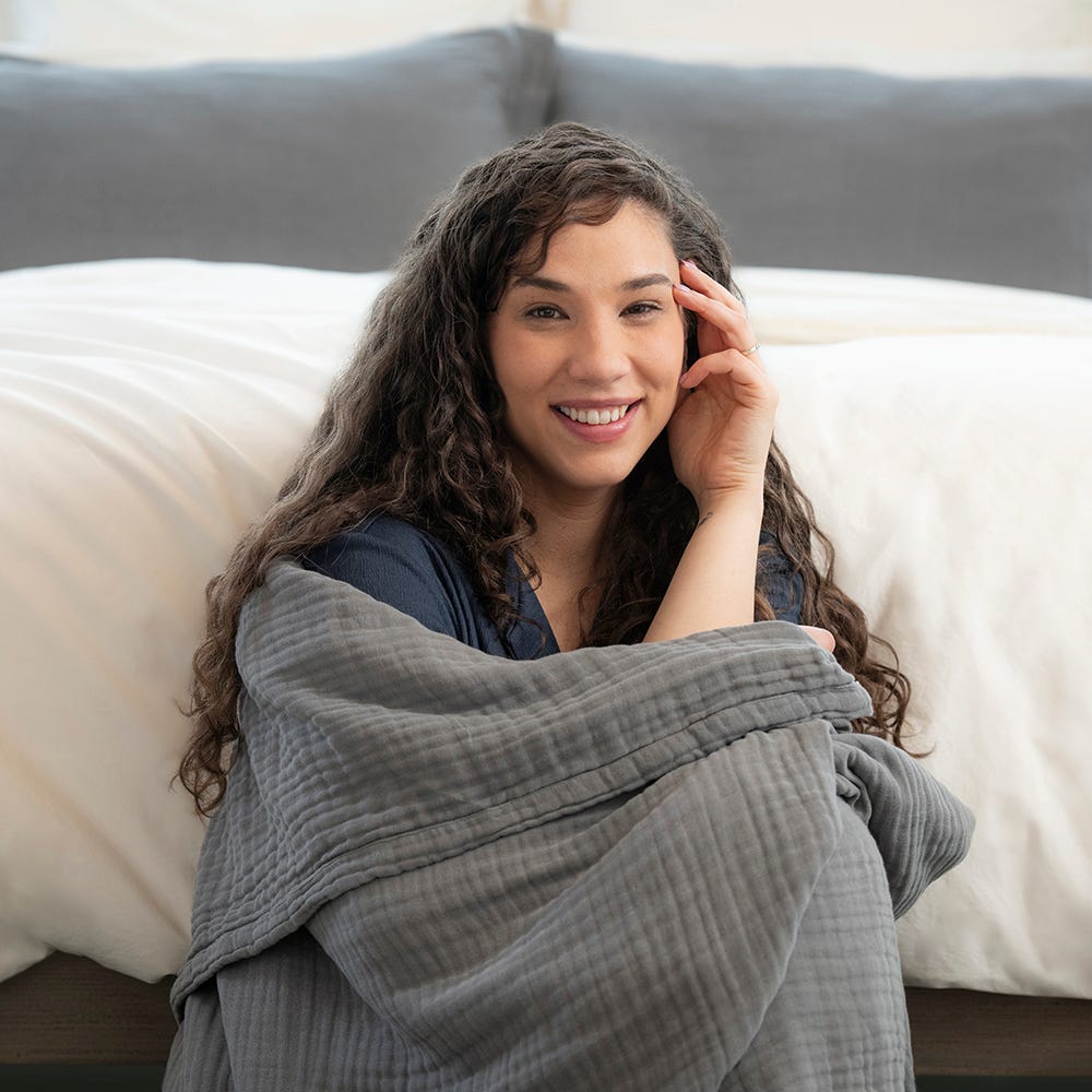 Final Sale! Organic Cotton Muslin Duvet Cover & Sham Set