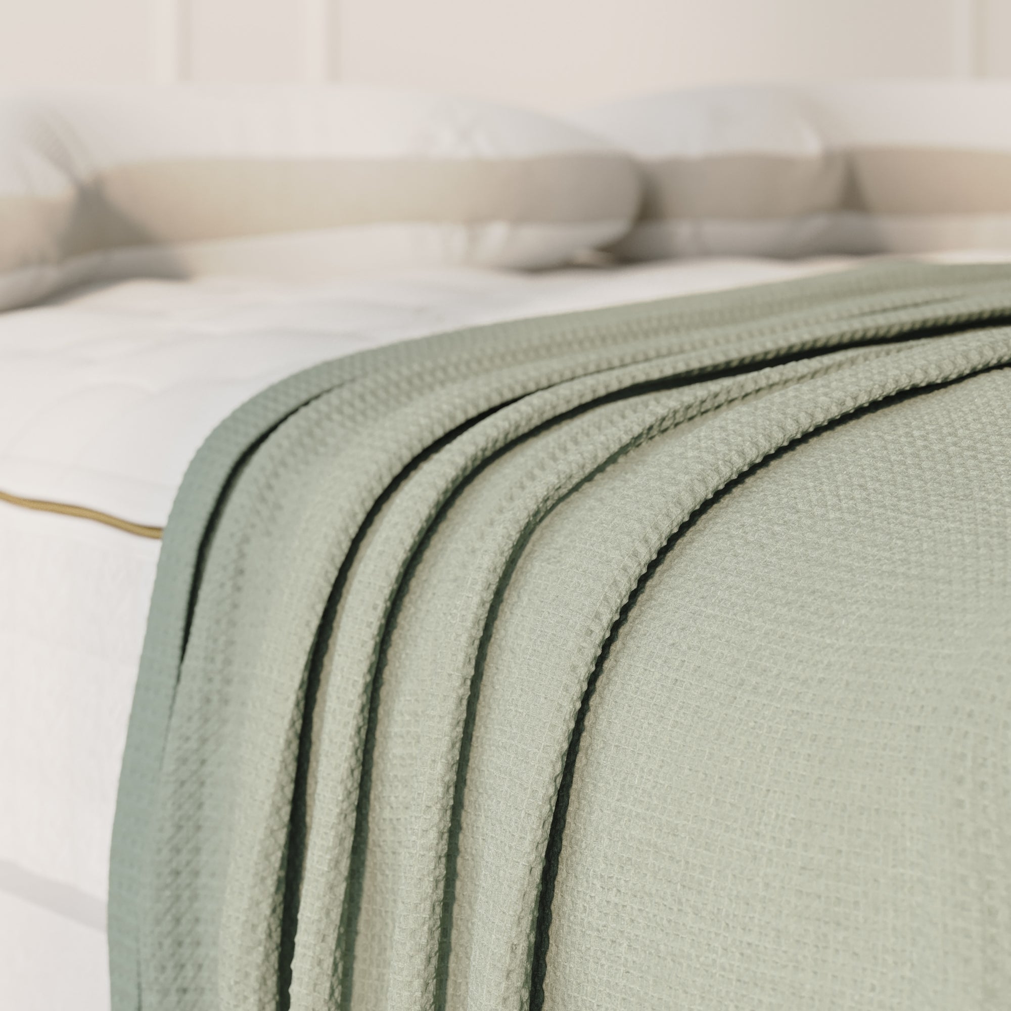 Organic Cotton Waffle Blanket