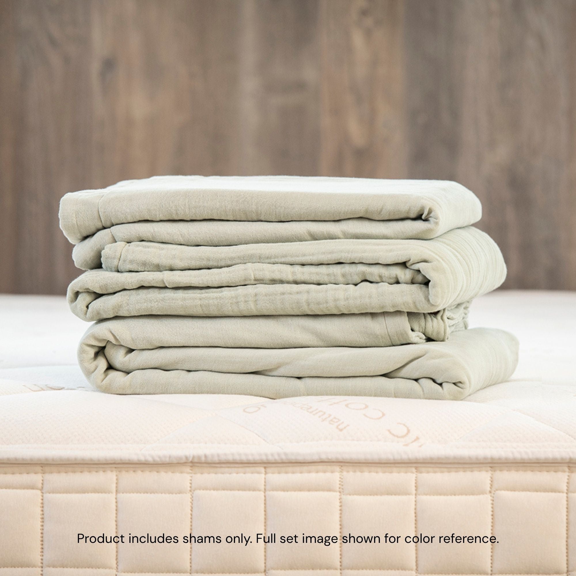 Final Sale! Organic Cotton Muslin Sham Set