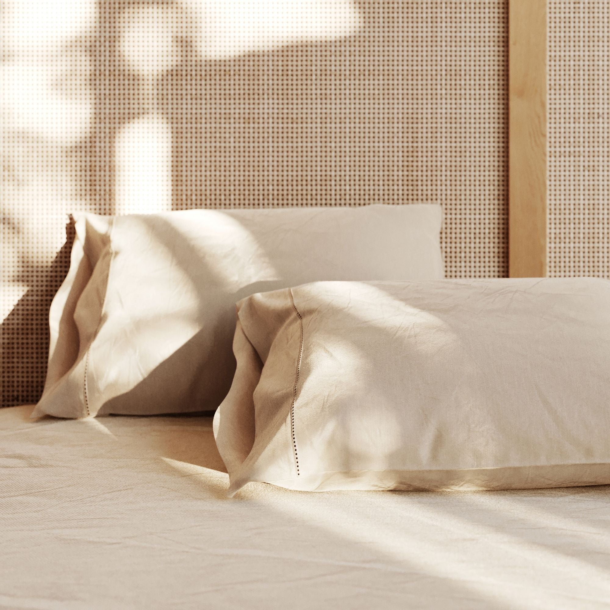 OVY US Organic Supima Cotton 3枚セット Lサイズ Organic Supima Cotton Pillowcase Set | Luxury Pillowcases