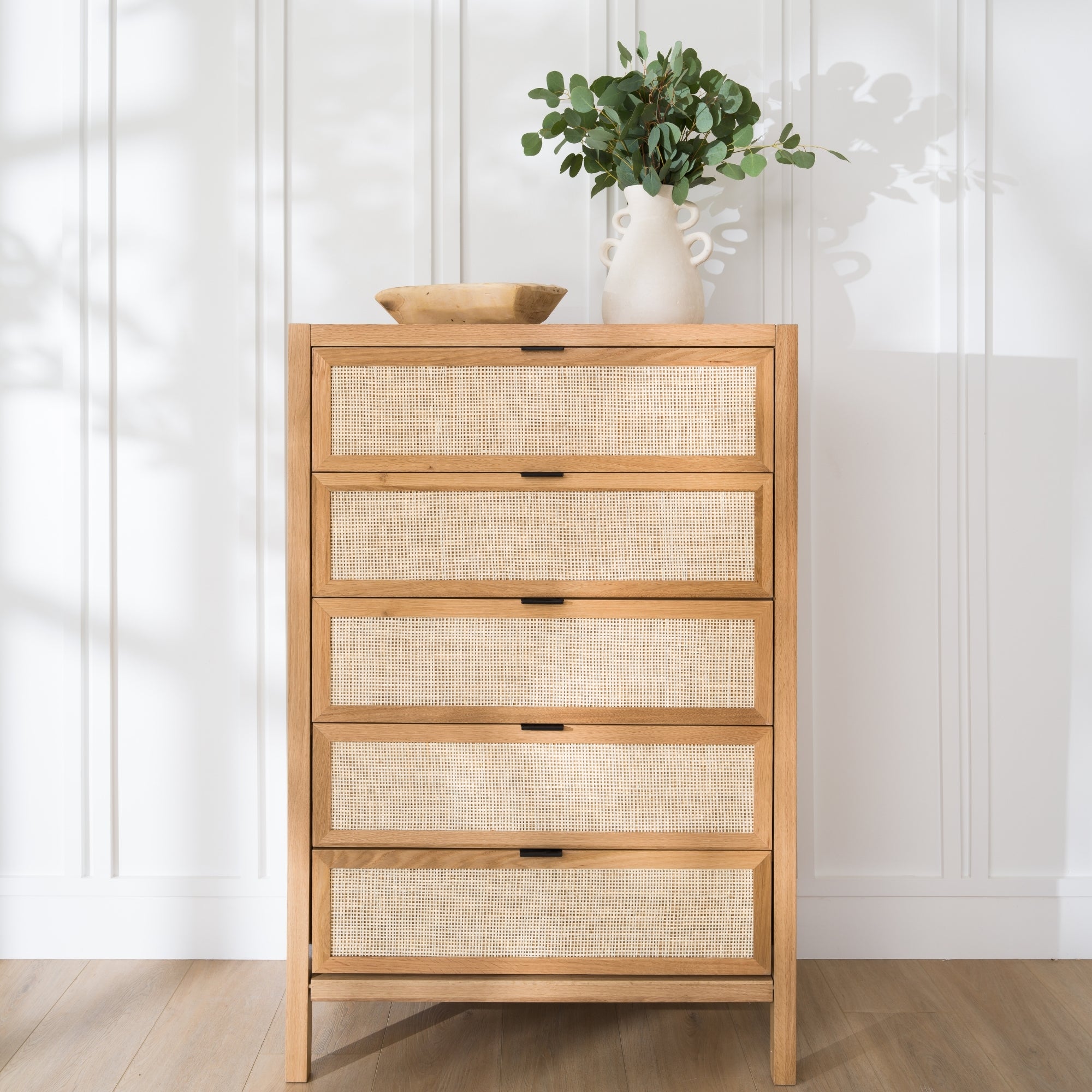 Arienzo FSC®-Certified White Oak Chest of Drawers | Solid Wood