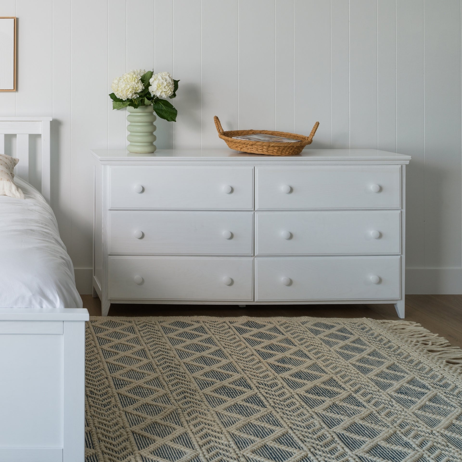 Savona Kids Dresser | Real Wood 6-Drawer Storage for Kids
