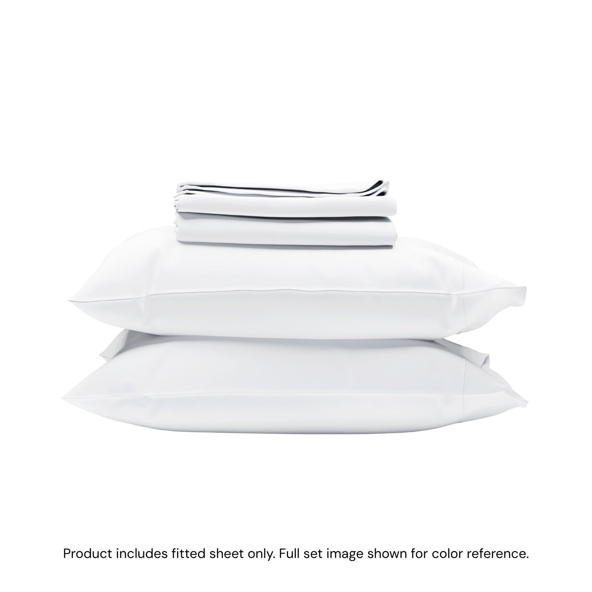 Final Sale Organic Cotton Sateen Fitted Sheet