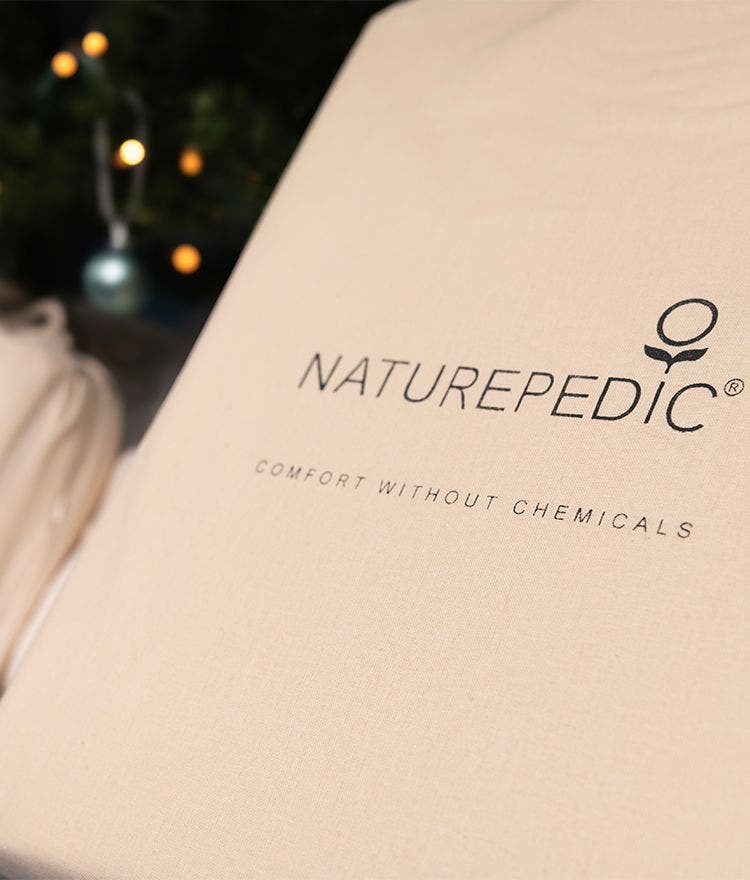 naturepedic packaging bag