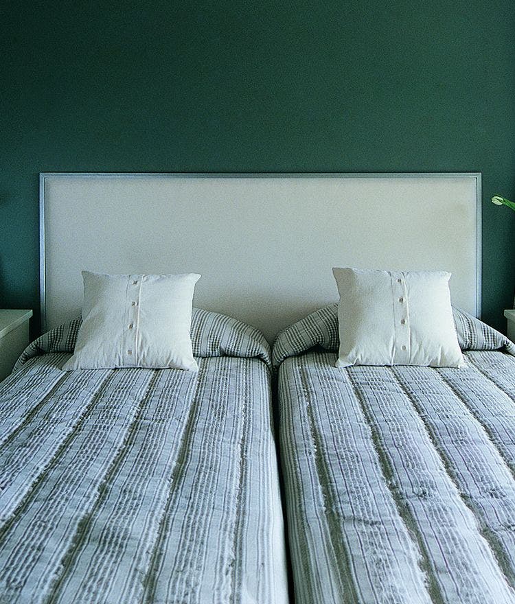 scandinavian sleep method style bed