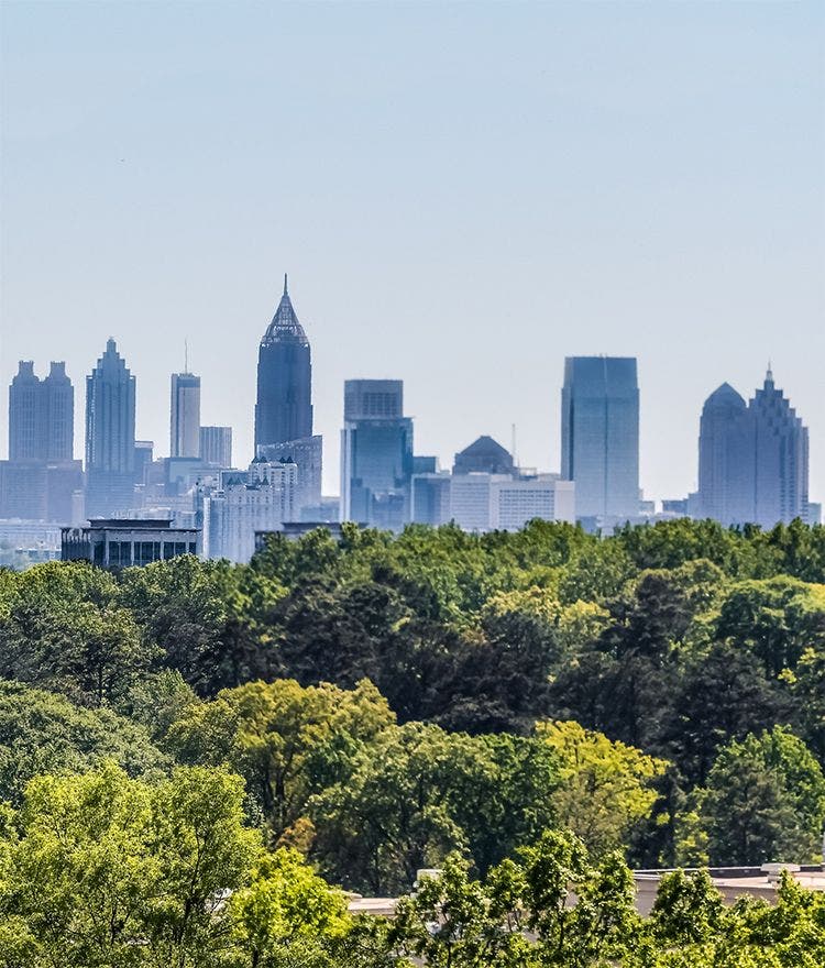 atlanta city skyline
