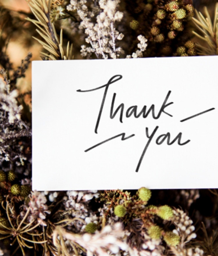 Thank You From Our Founders