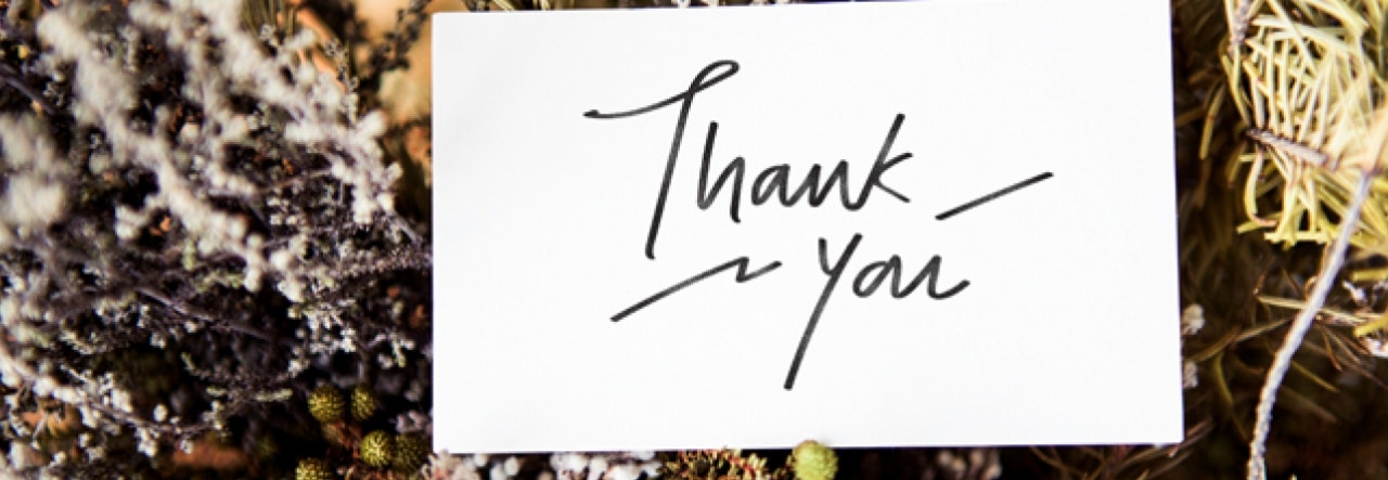 Thank You From Our Founders