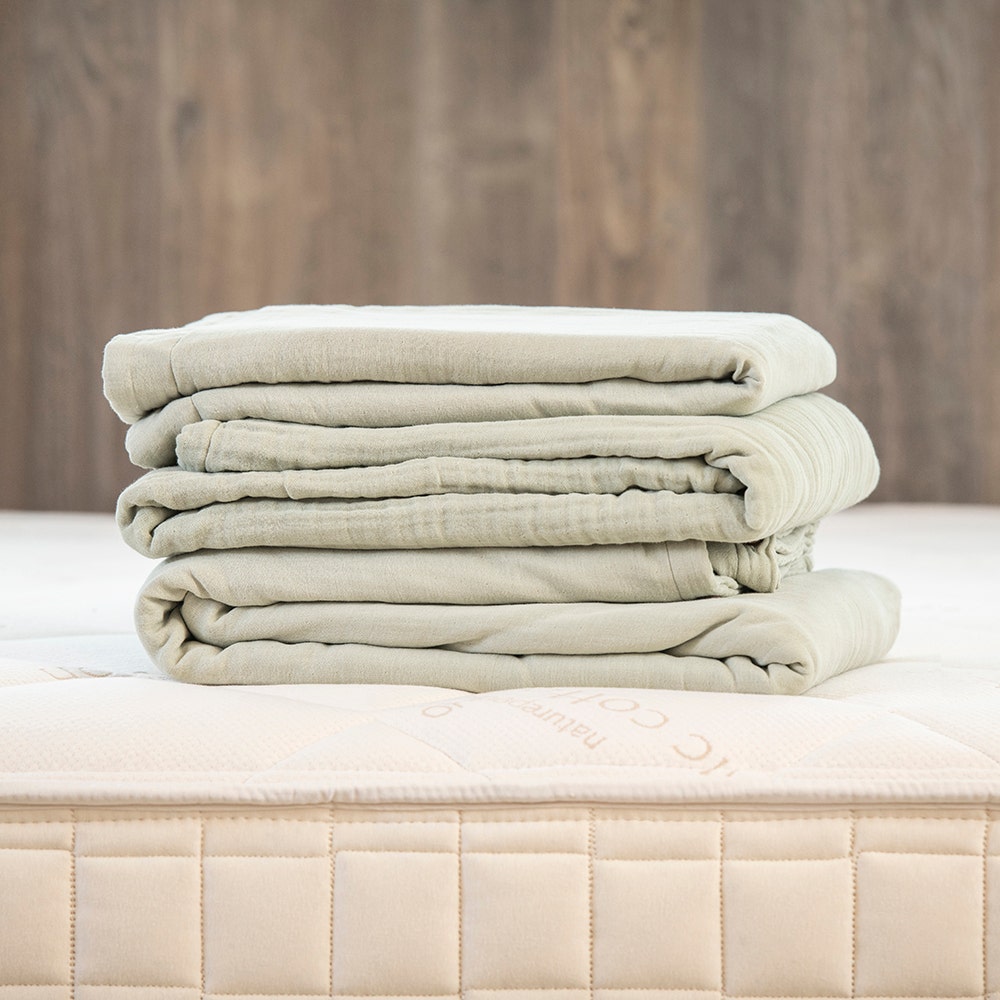 Cotton muslin blankets for adults discount