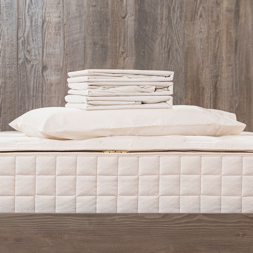 Organic Cotton Percale Sheets + Pillowcases for Kids