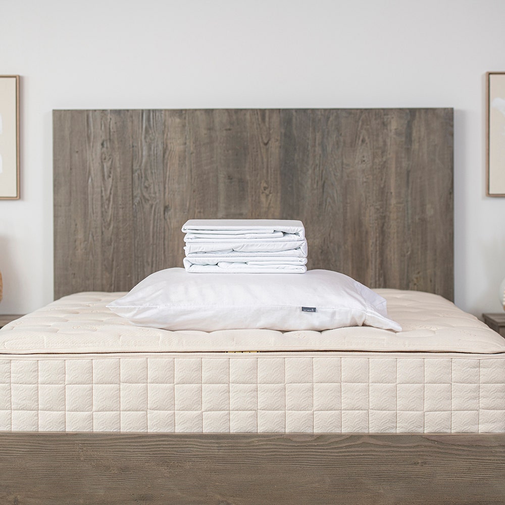 Organic Cotton Sateen Sheets + Pillowcases
