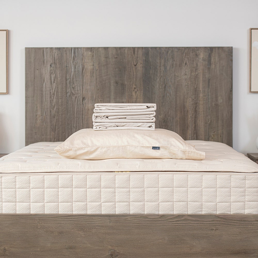 Organic Cotton Sateen Sheets + Pillowcases
