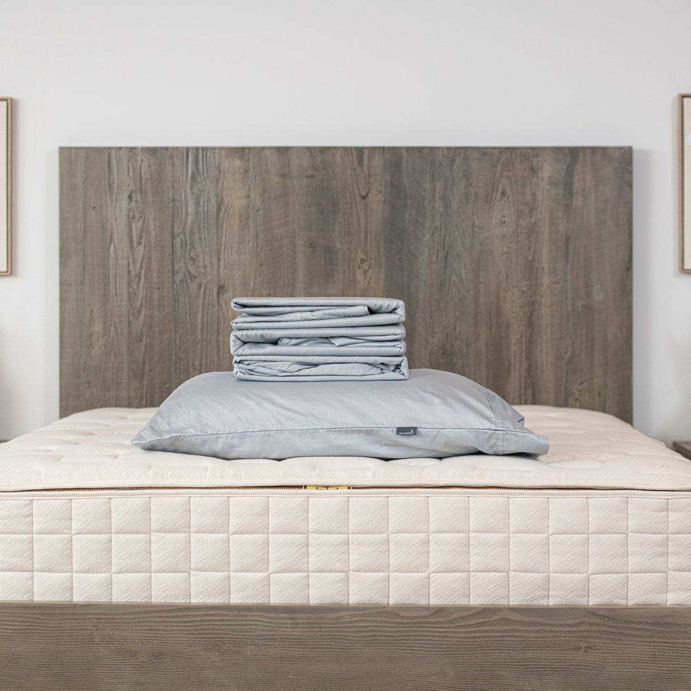 Organic Cotton Sateen Sheets + Pillowcases