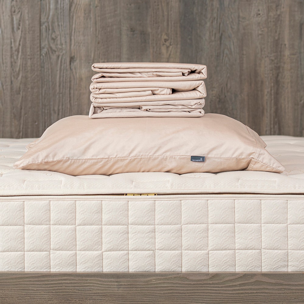 Organic Cotton Sateen Sheets + Pillowcases for Kids