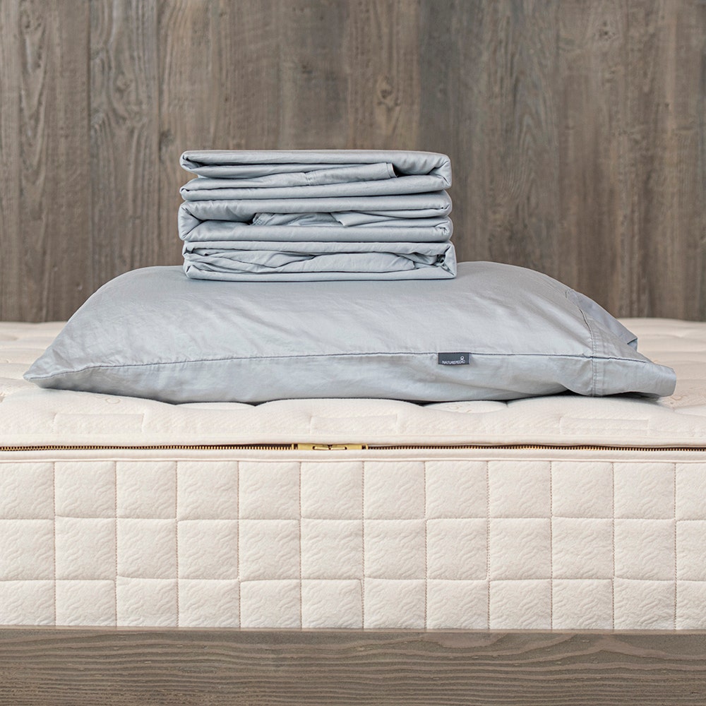 Organic Cotton Sateen Sheets + Pillowcases for Kids