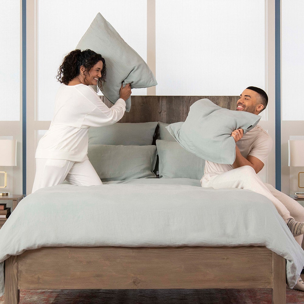 Organic Linen Sheets + Pillowcases