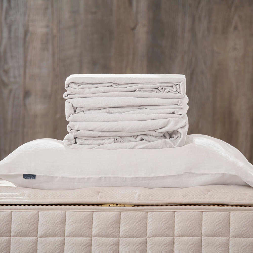 Organic Linen Sheets + Pillowcases