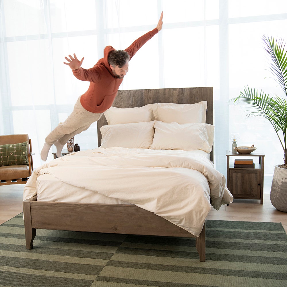Organic Cotton Percale Duvet Covers + Shams