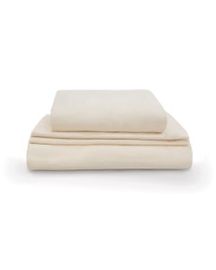 Organic Cotton 400TC Luxury Sheet Set Natural - Full