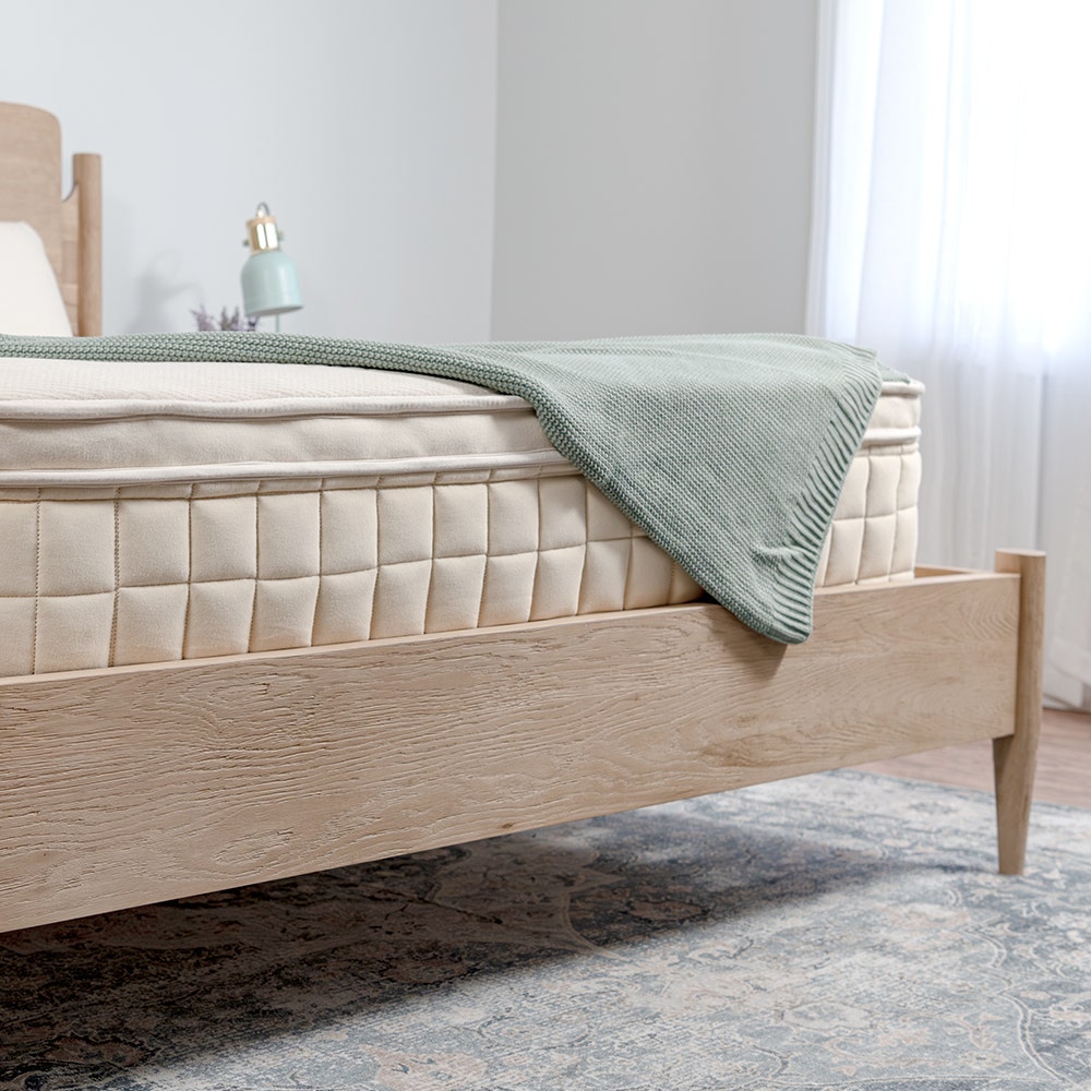 Concerto Plush Pillow Top Organic Mattress (Latex Hybrid Mattress)