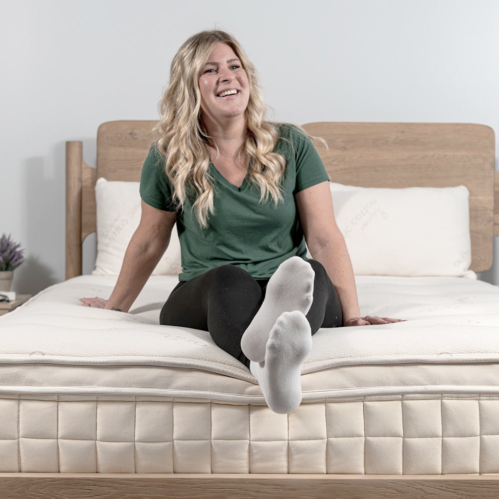 Concerto Plush Pillow Top Organic Mattress (Latex Hybrid Mattress)