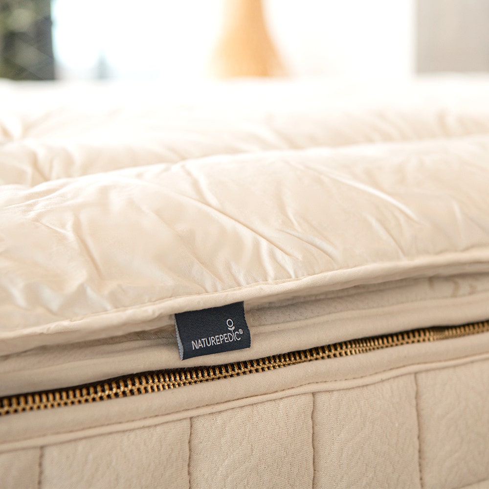 2" Alpaca Mattress Topper with Organic Cotton Fabric