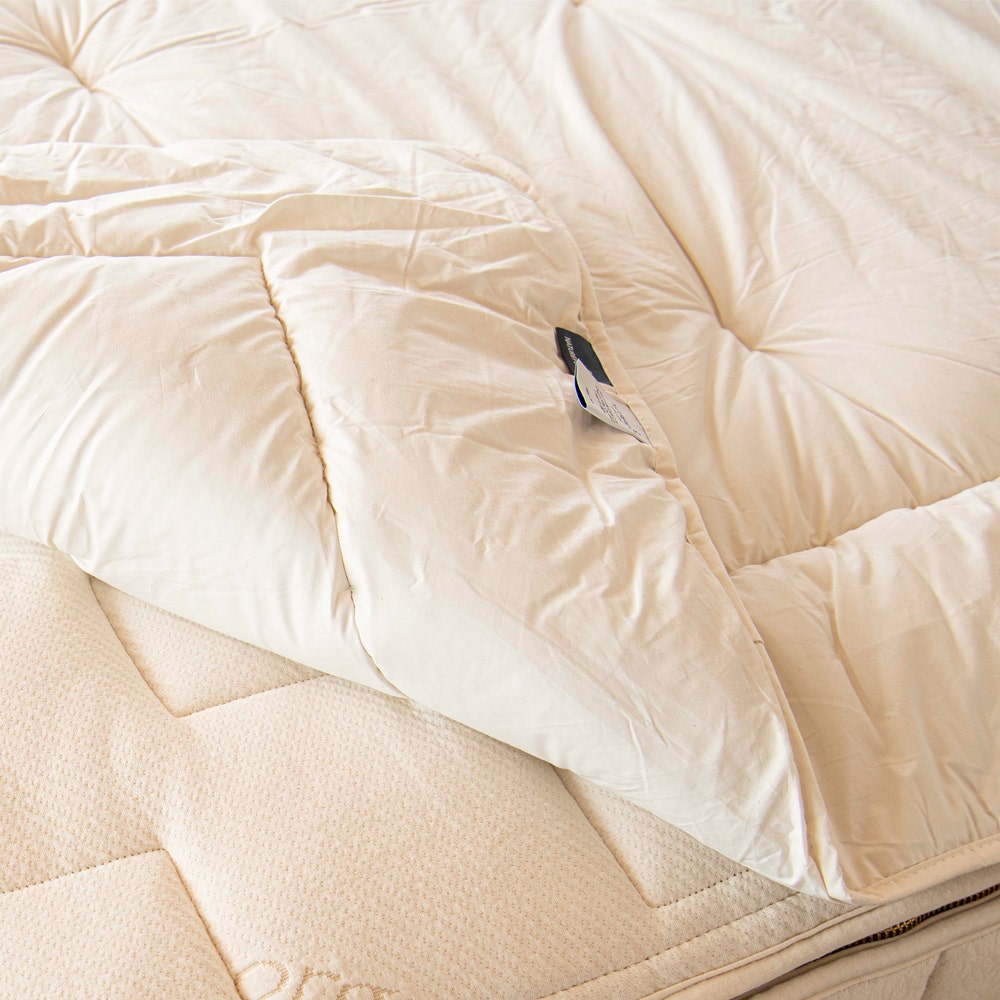 2" Alpaca Mattress Topper with Organic Cotton Fabric
