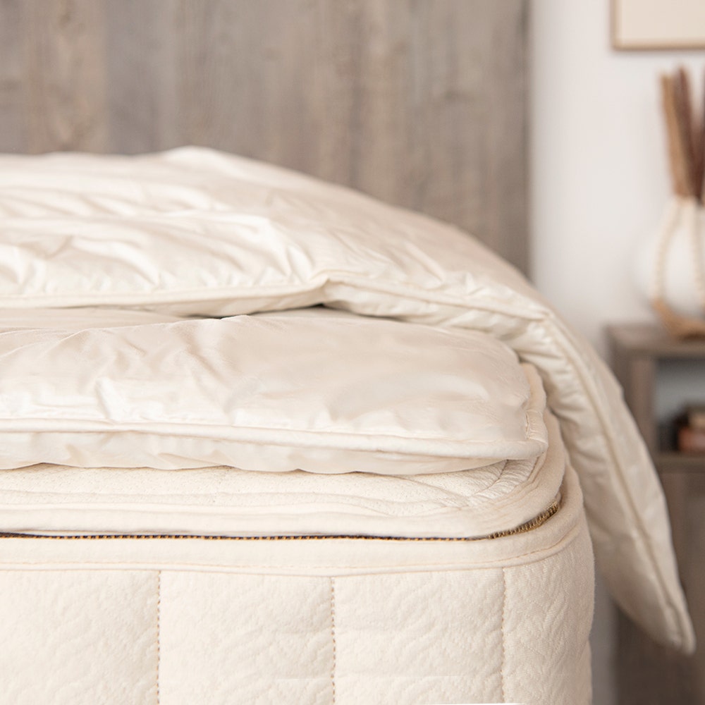 2" Alpaca Mattress Topper with Organic Cotton Fabric