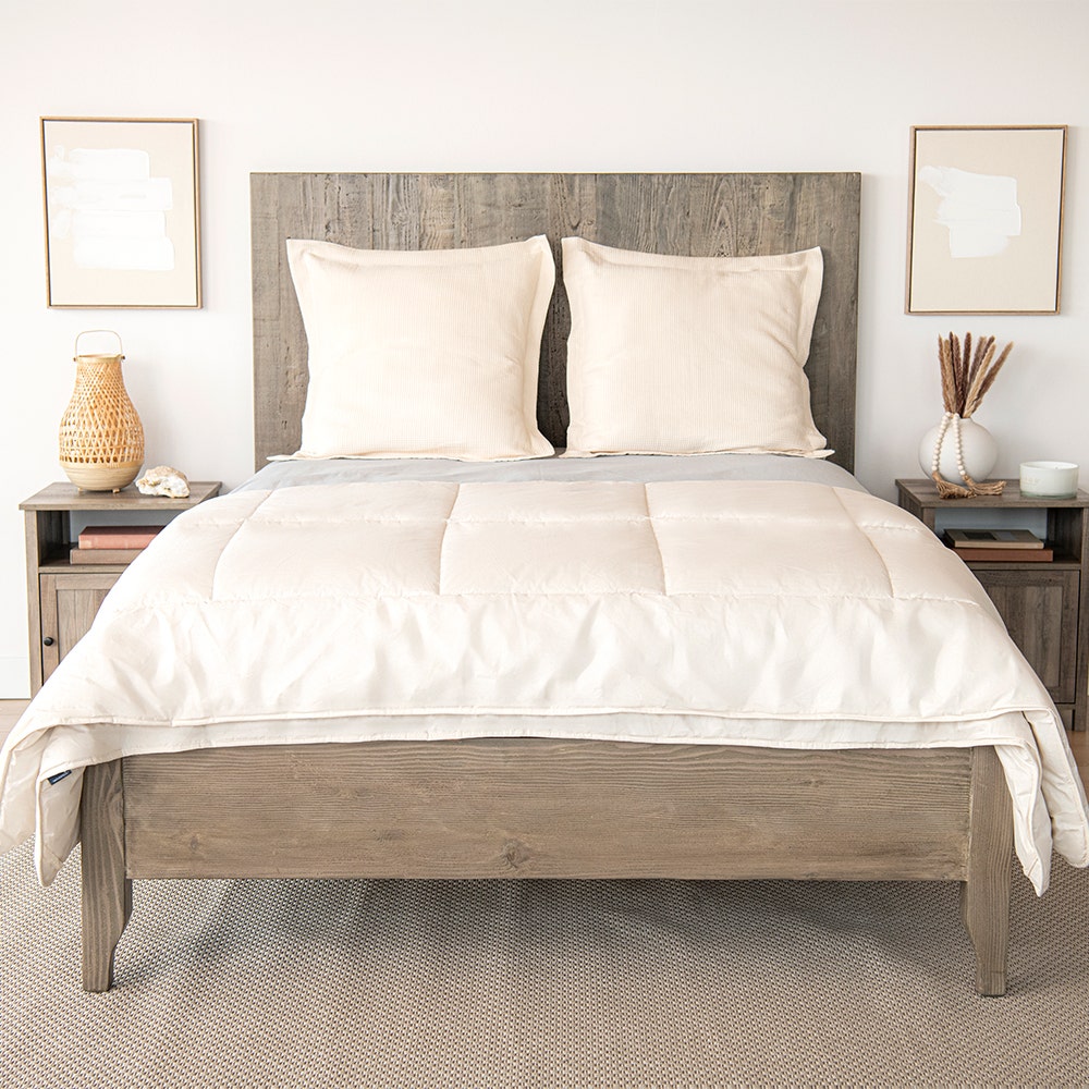 Alpaca Duvet Insert Comforter with Organic Cotton Fabric