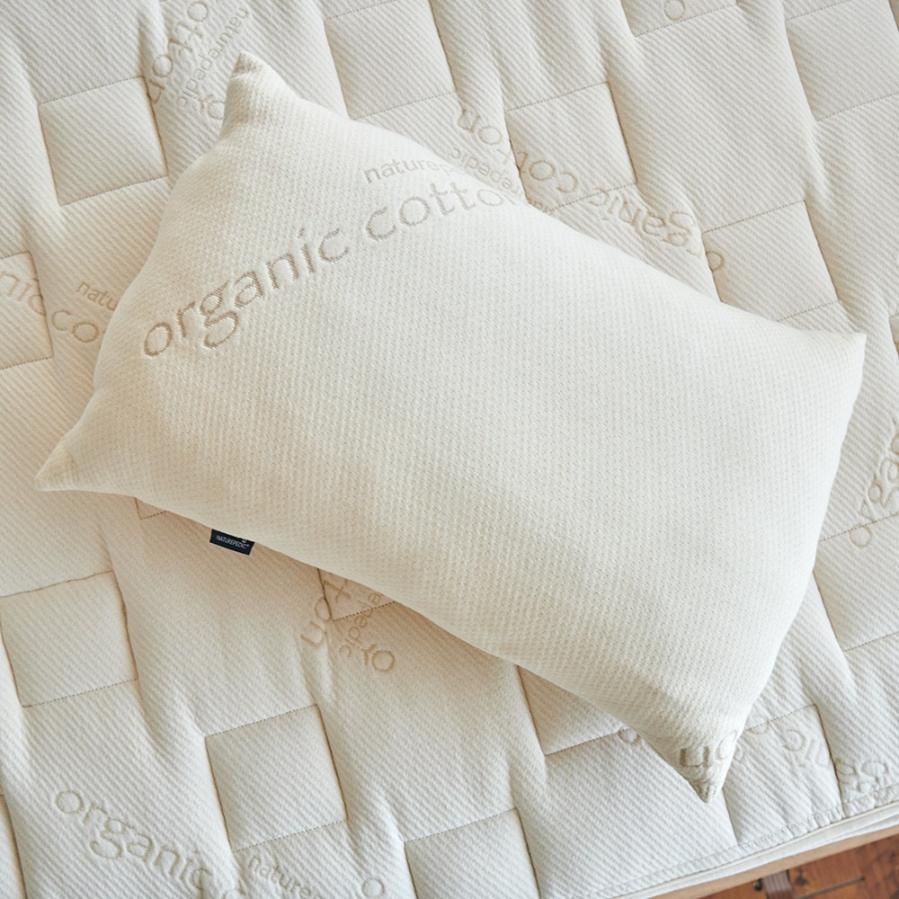 Solid Organic Latex Pillow Natural Latex Pillow Naturepedic