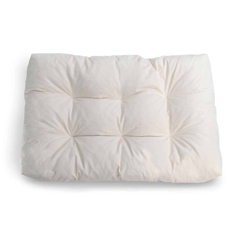 Organic Pet Bed with Washable Waterproof Cover