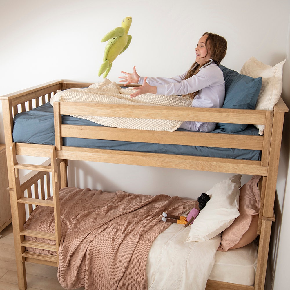 Cotton bunk bed sheets top