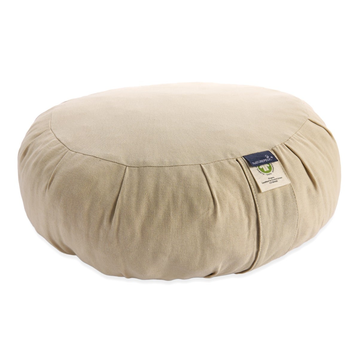 Organic Meditation Pillow - Natural