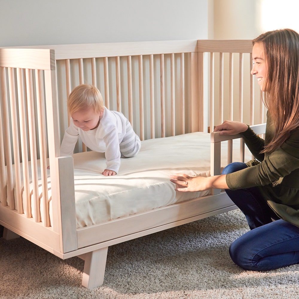 Organic Waterproof Baby Pads For Crib Mattress l Naturepedic