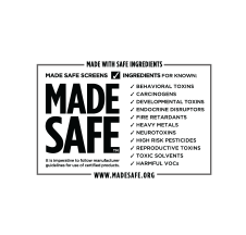 Made Safe Logo Certification - made with safe ingredients