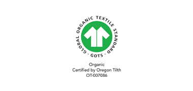 GOTS Logo - Certified Organic by Oregon Tilth OT-007086