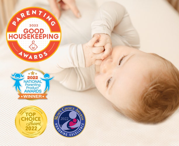 Baby Maternity, Mom's Choice, and NAPPA Awards for Naturepedic Organic Breathable 2-Stage Crib Mattress
