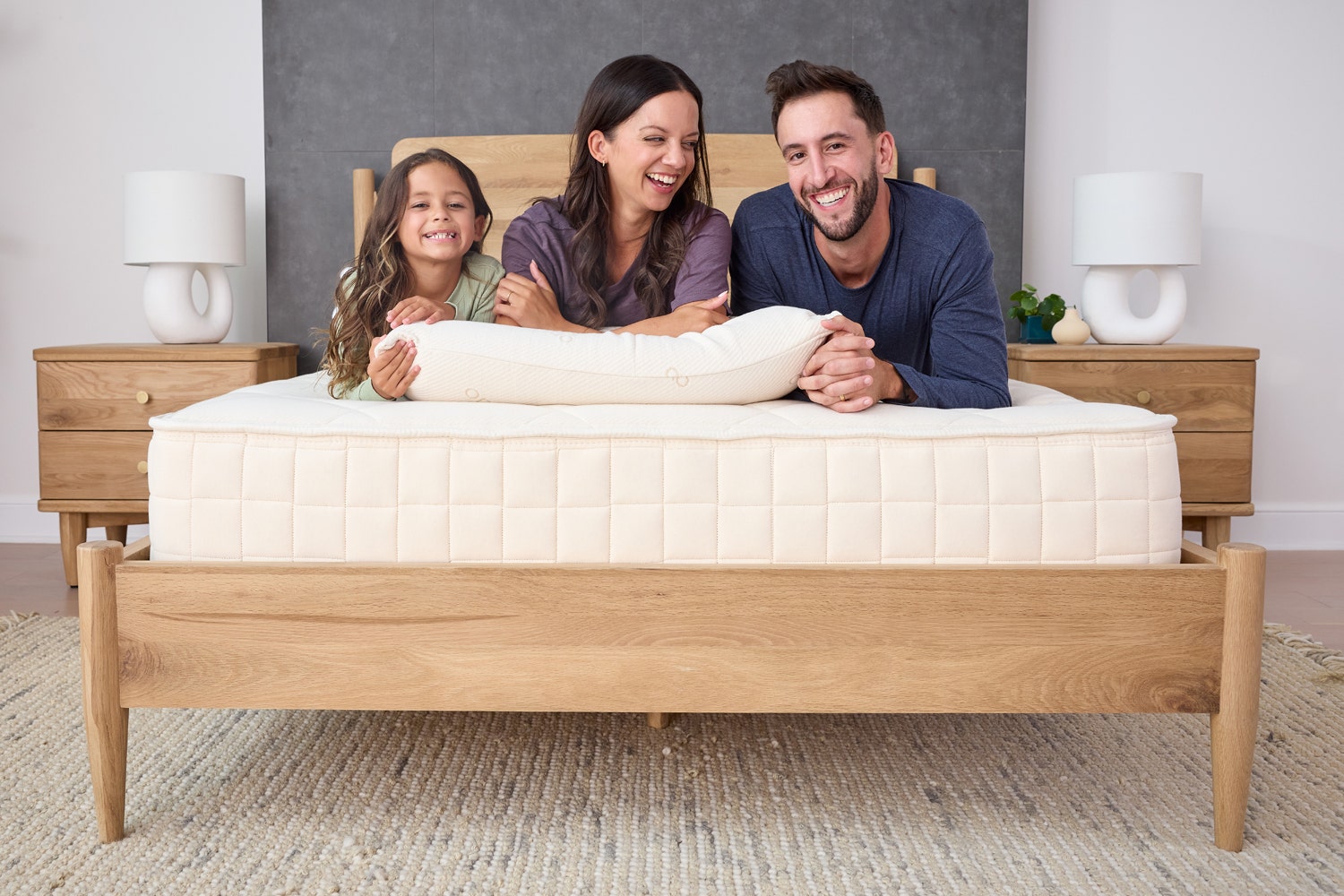 Family on Naturepedic Serenade