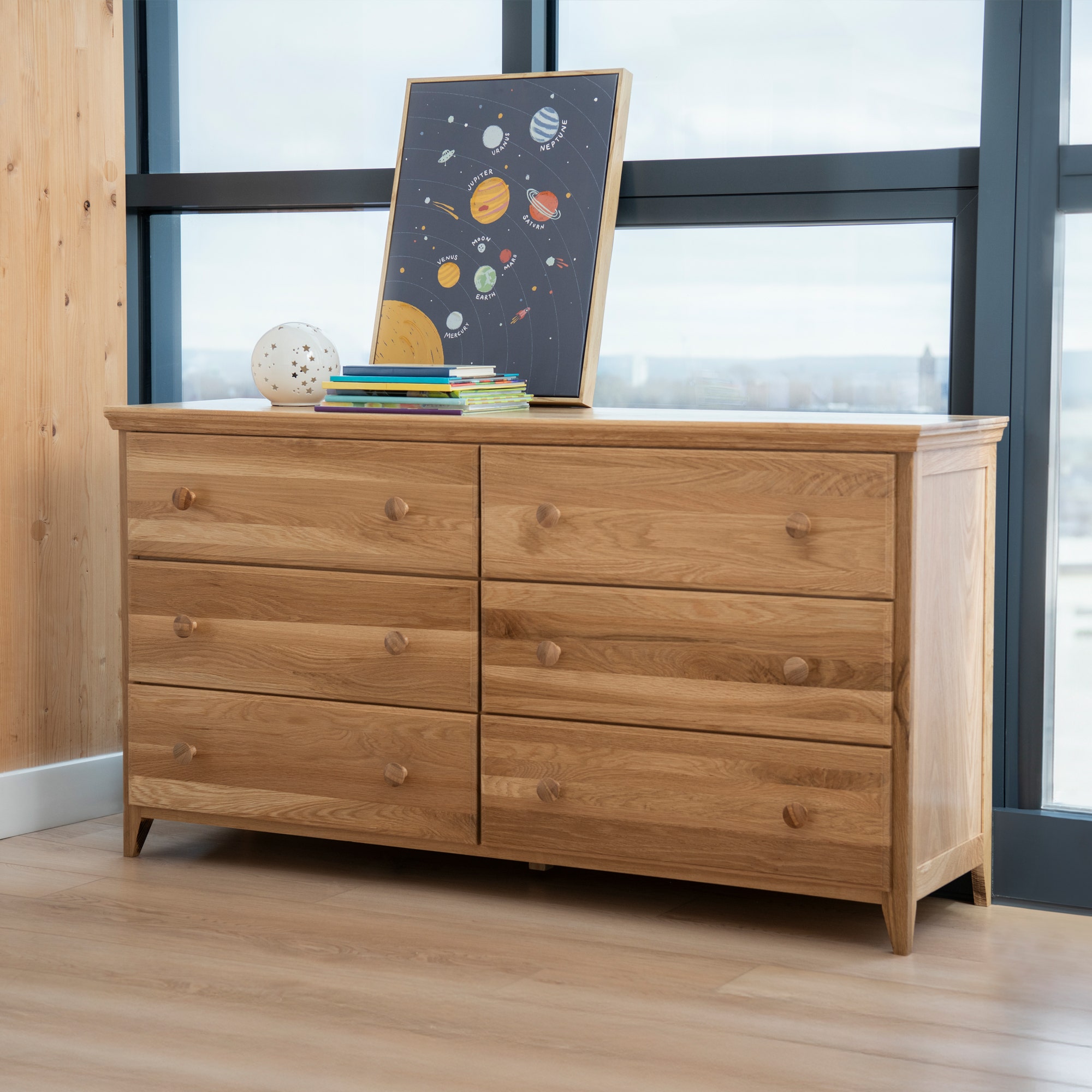 Savona Kids Nightstand with Kids Toys and Items