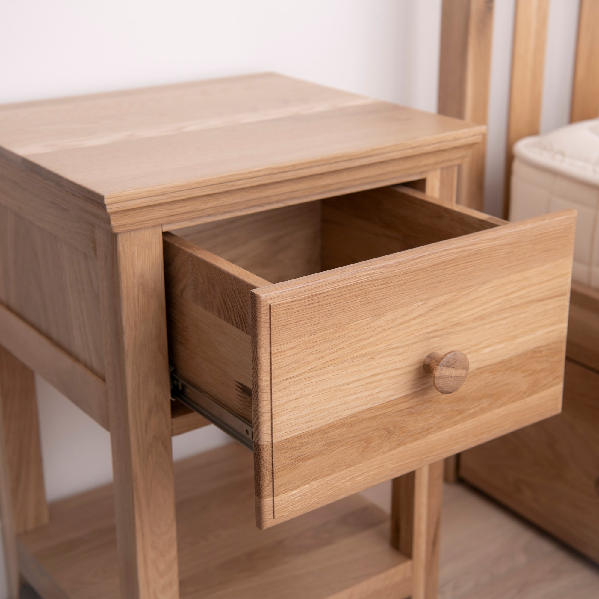 Savona Kids Nightstand Drawer Open
