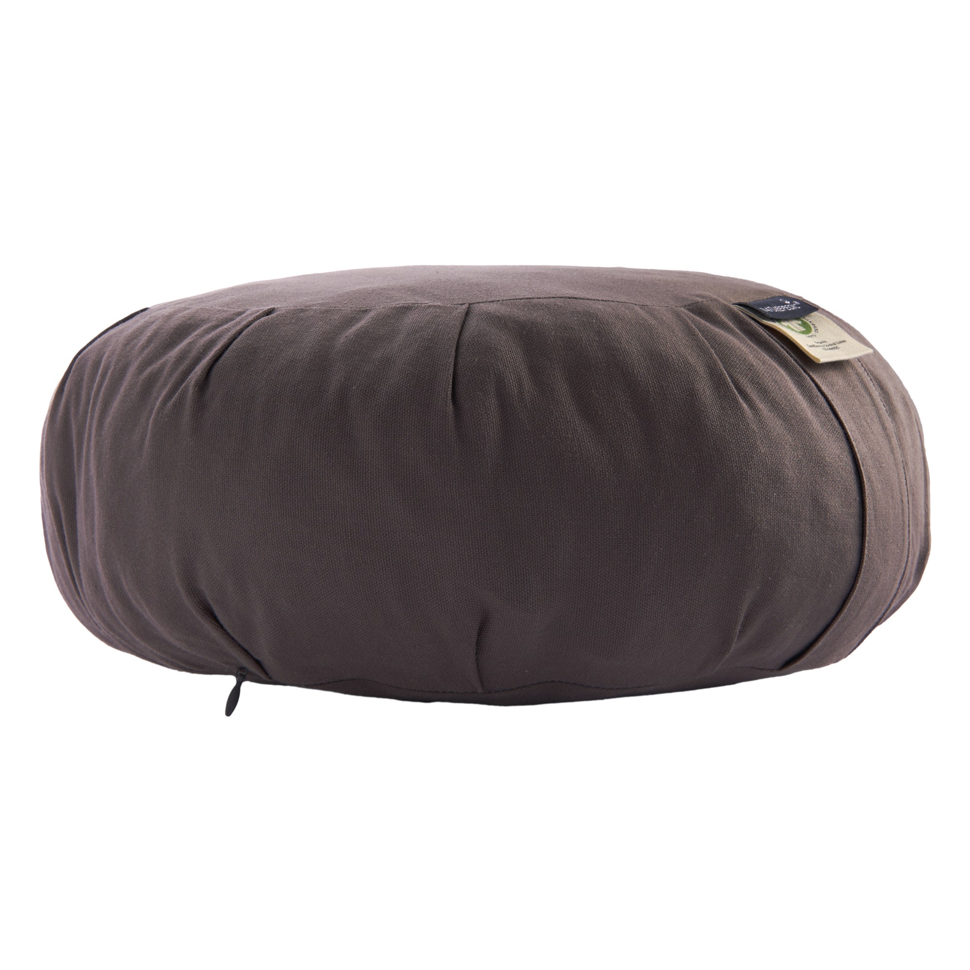 Meditation pillow, grey, front