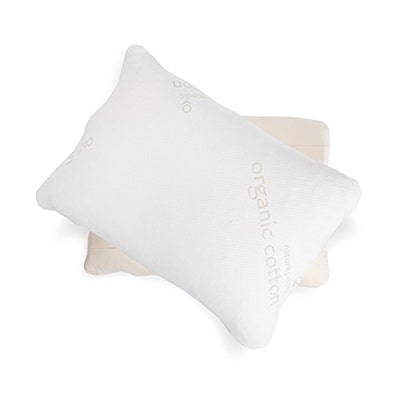 naturepedic organic 2-in-1 adjustable latex pillow