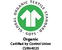 GOTS Logo - Certified Organic by Control Union 864025