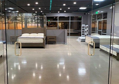 mattresses inside organic mattress gallery in Scottsdale Arizona